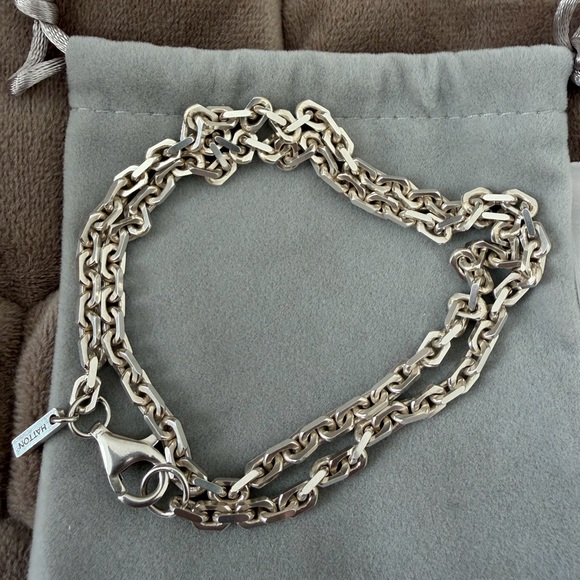 Hatton Labs Anchor Chain Sterling Silver - Picture 5 of 8